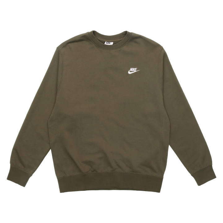 Nike Nike Sweatshirts Men's Green Crew Neck Moderate Regular