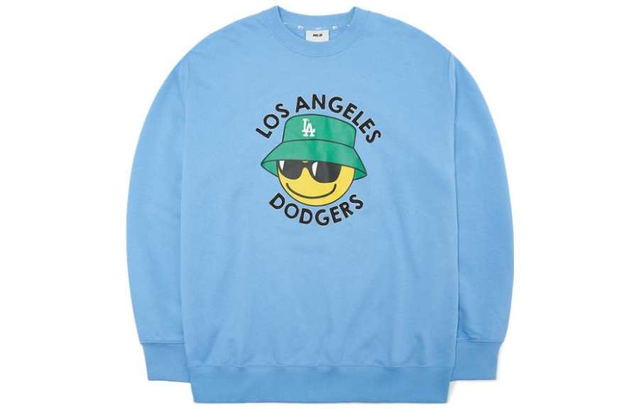MLB MLB Sweatshirts Unisex Blue Crew Neck Moderate Regular
