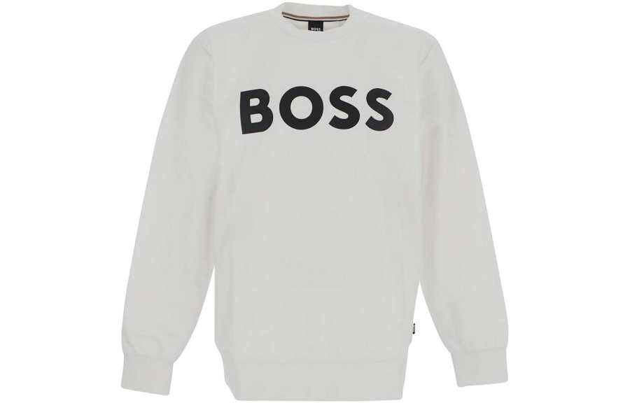 HUGO BOSS Logo Printed Crewneck Sweatshirt