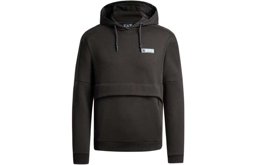 EMPORIO ARMANI EA7 FW23 Sweatshirt Men's Dark Brown