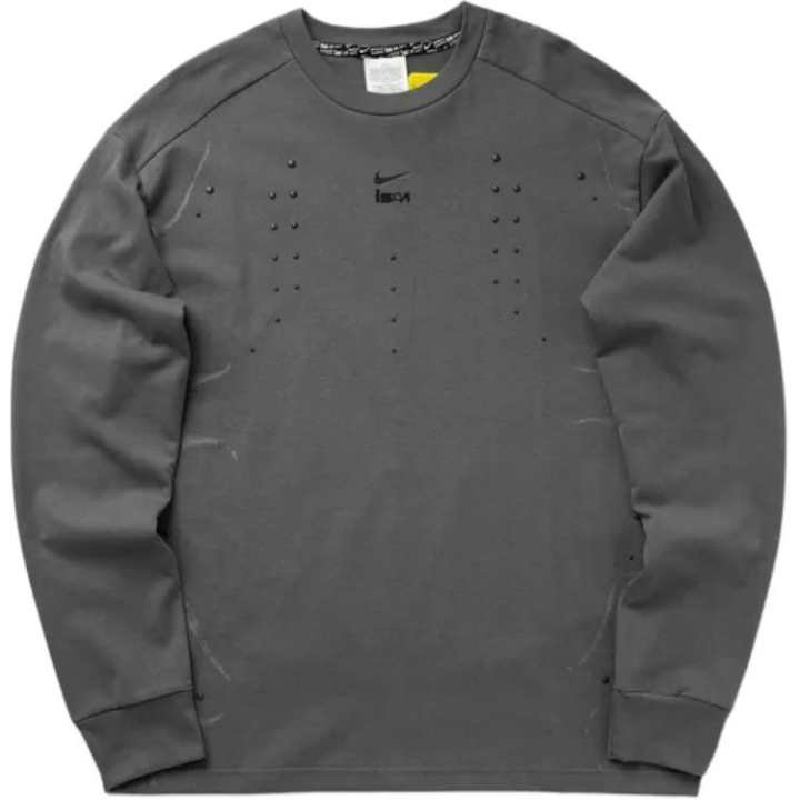 Nike Nike T Shirts Men's Iron Gray Crew Neck