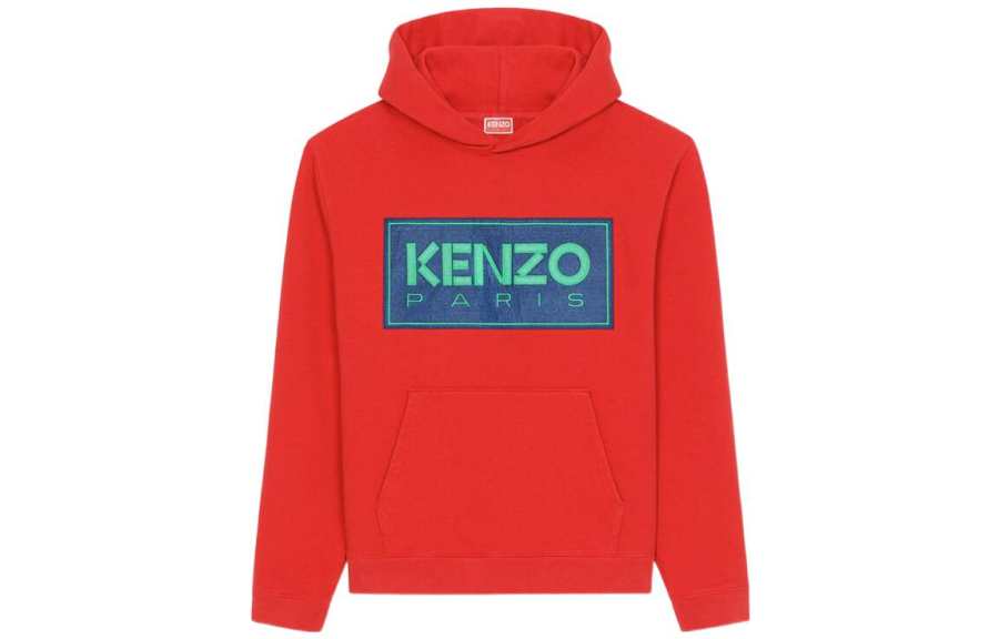 Kenzo logo-print cotton hoodie