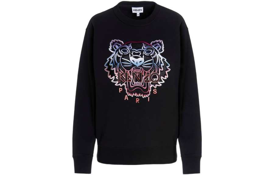 KENZO Classic Tiger Head SS22 Sweatshirt Men's Black