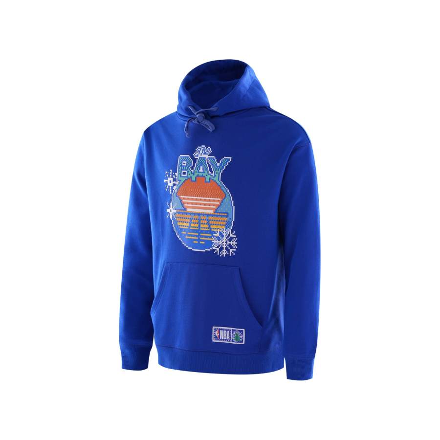 NBA NBA Team Sweatshirts Unisex Blue Hooded Moderate Regular