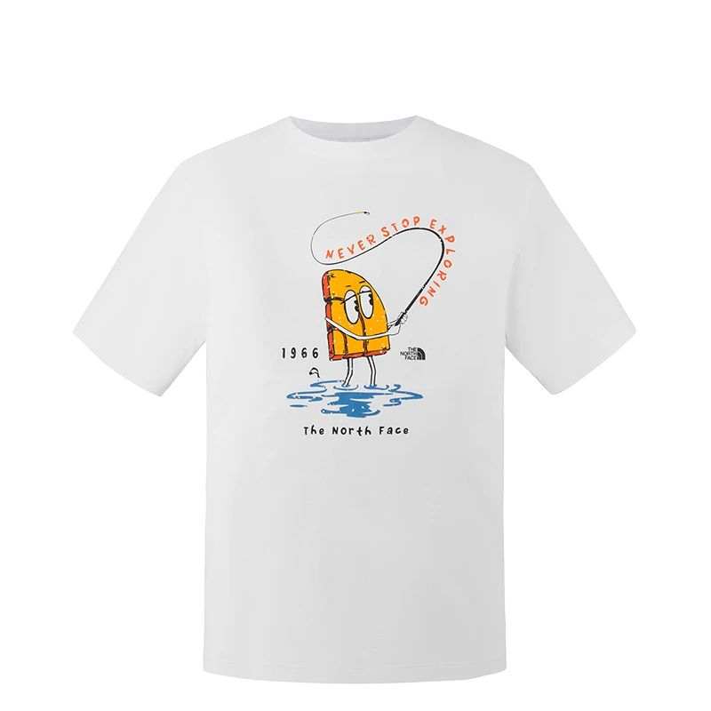 THE NORTH FACE Urban Exploration SS25 T Shirt Unisex Snow Peak White