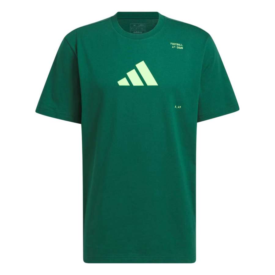 Adidas Adidas FOOTBALL CATEGORY GRAPHIC T Shirt Men's Preppy Green