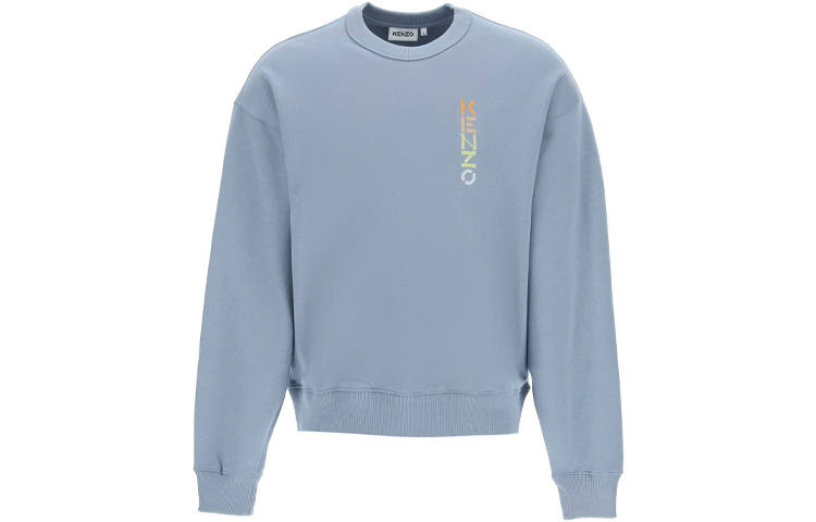 KENZO Letter Logo SS22 Sweatshirt Men's Blue