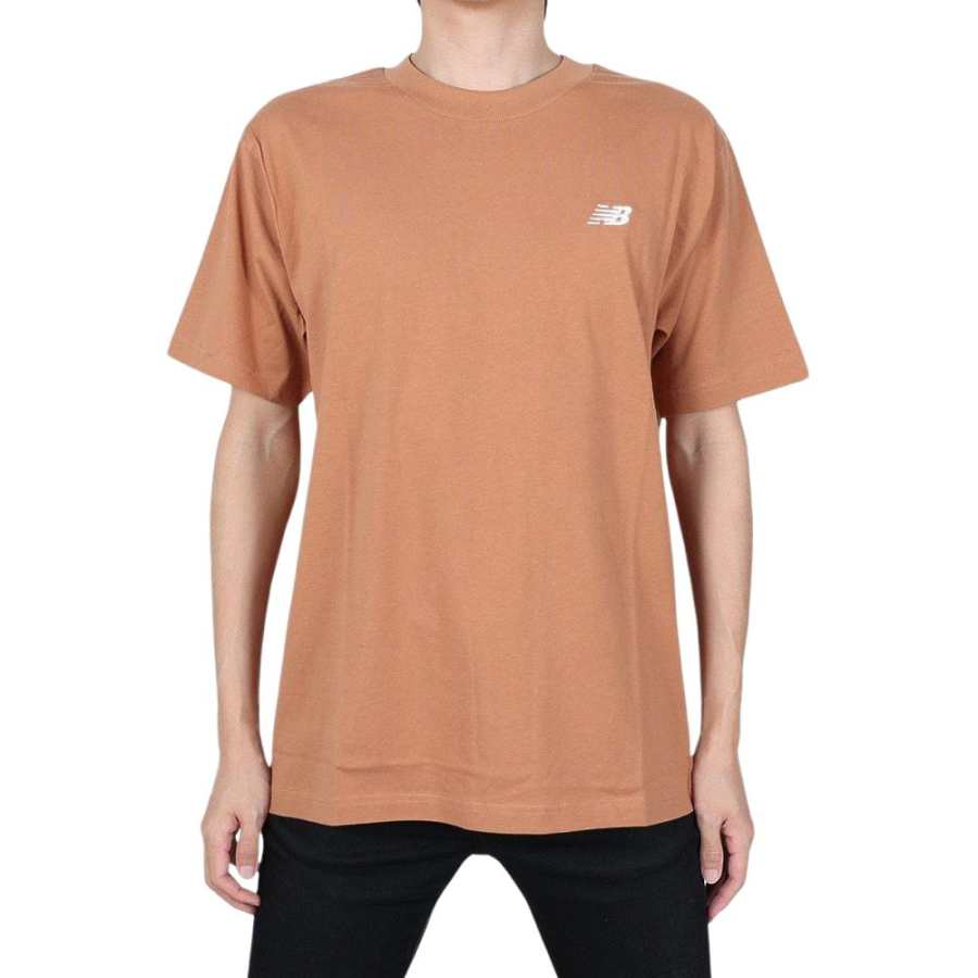 New Balance New Balance T Shirt Men's Brown