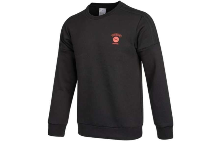 Adidas Adidas Sweatshirts Unisex Black Crew Neck Moderate Regular