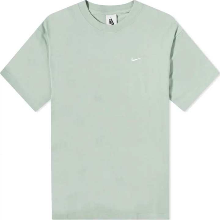 Nike Nike T Shirts Men's Light Green Crew Neck Moderate Straight Fit