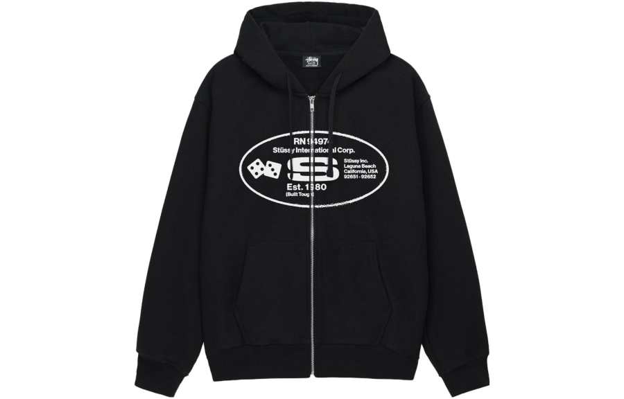 Stussy Oval Corp. Zip Hoodie
