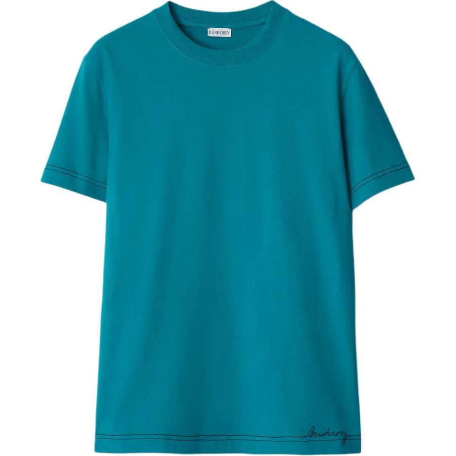 Burberry Burberry T Shirt Men's Lake Blue