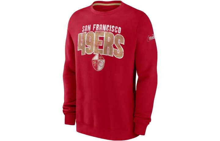 Nike Nike Sweatshirts Men's Red Crew Neck Moderate Other