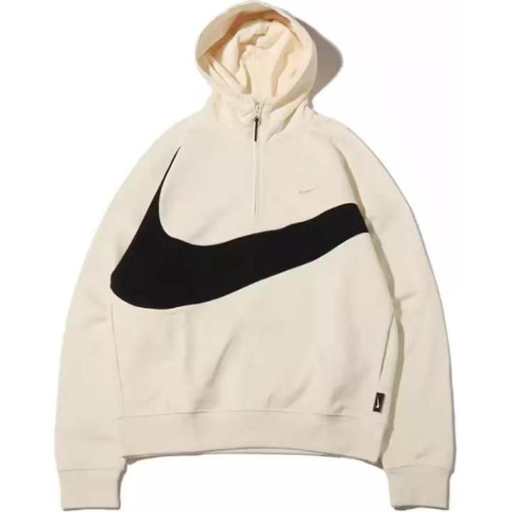Nike Nike Sweatshirts Men's White Hooded Moderate Regular