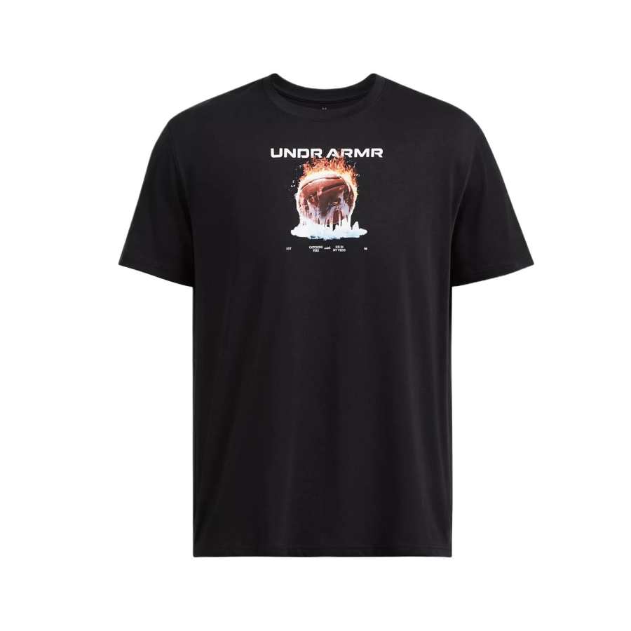 Under Armour Under Armour FIRE ICE T Shirt Men's Black