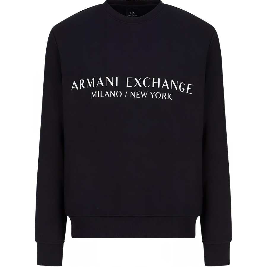 ARMANI EXCHANGE 【Best of: PromotionsPrevious Season】logo-print cotton sweatshirt