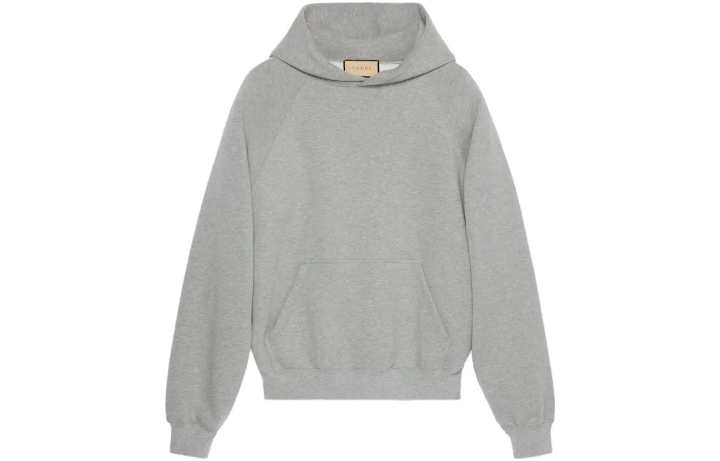GUCCI GUCCI Cotton Hooded Sweatshirt With Print