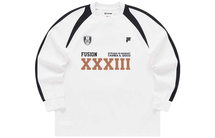 FILA FUSION Sweatshirt Unisex White