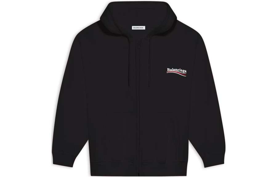 Balenciaga FW22 Sweatshirt Slim Fit Men's Black