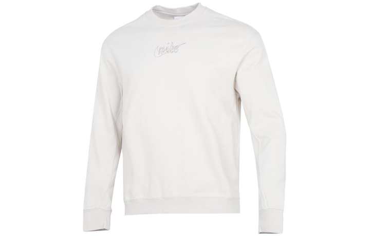 Nike Nike Sweatshirts Men's White Crew Neck Moderate Regular