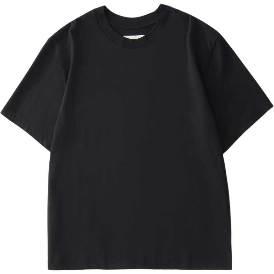 Studio Nicholson Lay Logo Detailed Crewneck T Shirt