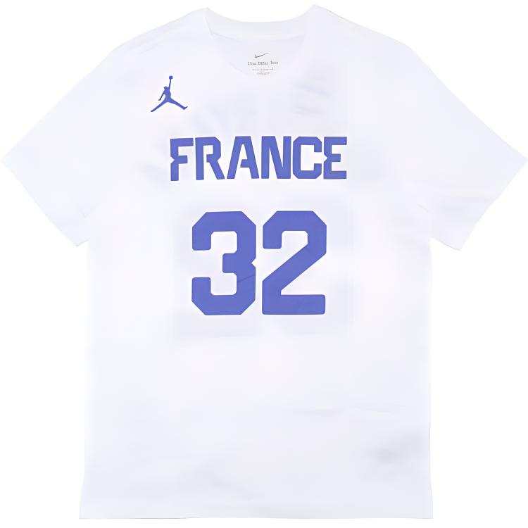 Jordan JORDAN Victor Wembanyama France Big Kids' JORDAN Basketball T-Shirt