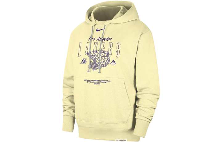 Nike Nike Los Angeles Lakers Standard Issue Men's Nike Dri FIT Nba Hoodie