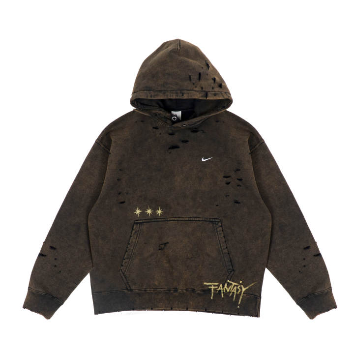 Nike Nike Sweatshirts Unisex Brown Hooded Thickened Regular