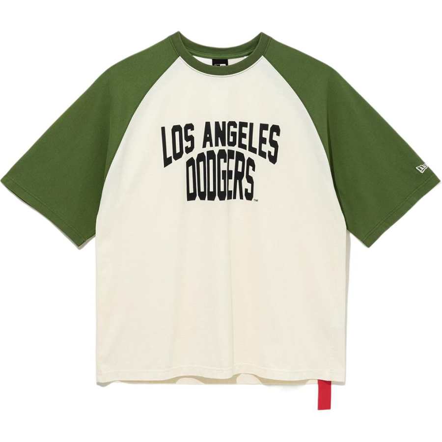 New Era T Shirts Unisex Green Crew Neck