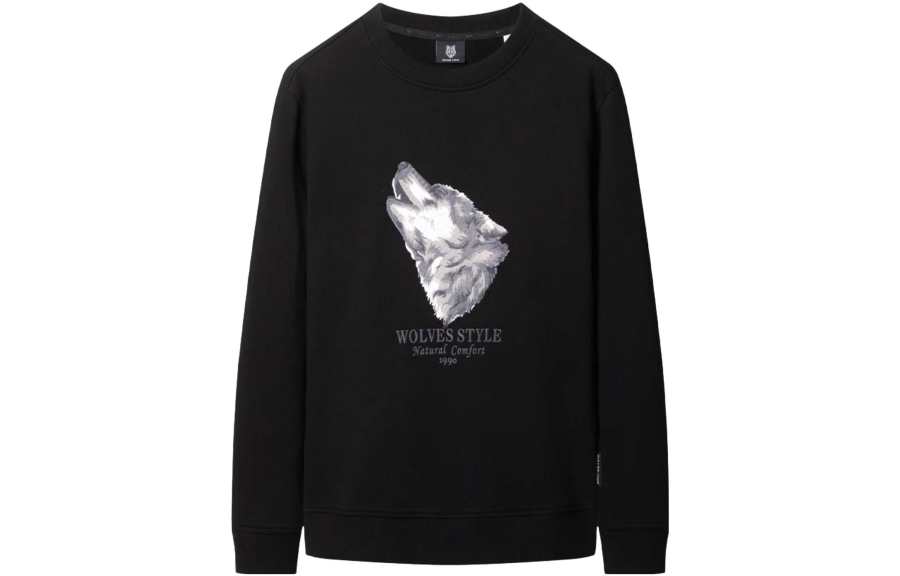SEPTWOLVES SEPTWOLVES Sweatshirt Men's Black