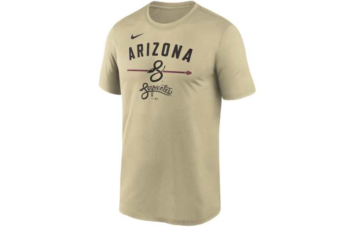 Nike Nike T Shirt Arizona Rattlesnake Team Men's Gold