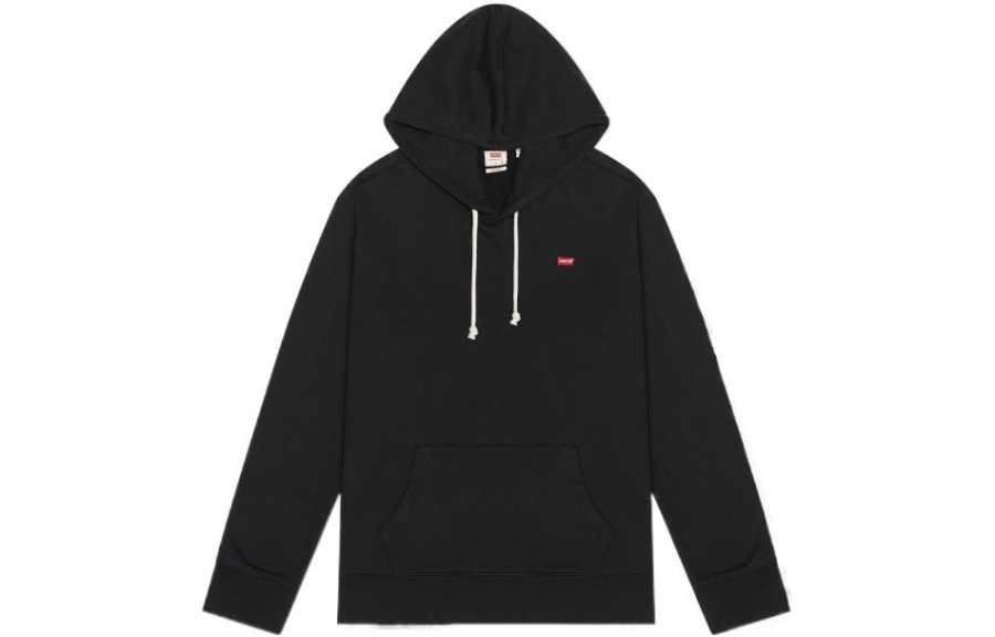Levis Levis logo plaque long-sleeve hoodie