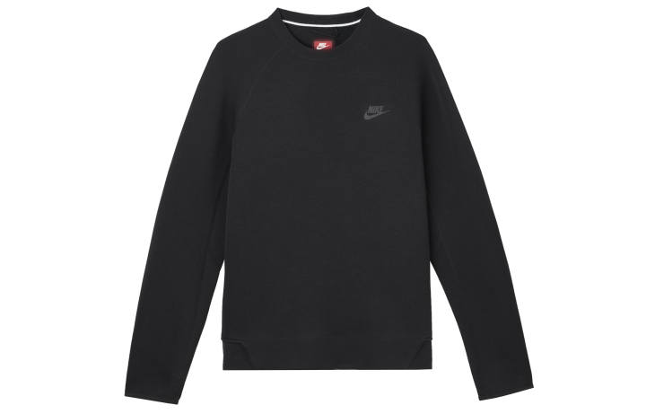 Nike Nike Sweatshirts Men's Black Crew Neck Moderate Regular