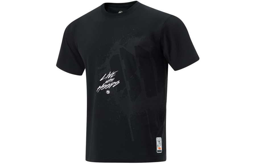 Li-Ning Li Ning Badfive T Shirt Men's Black
