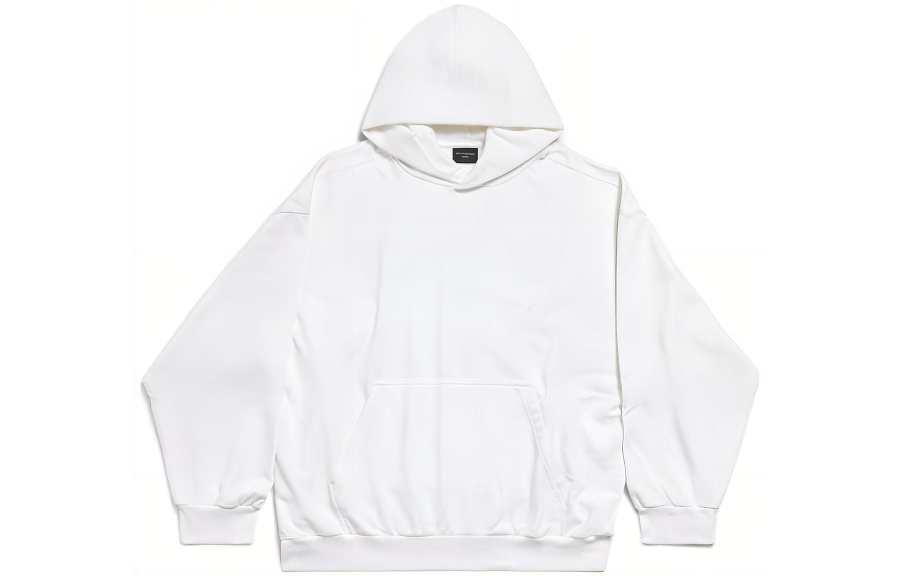 Balenciaga Logo print Cotton Hoodie