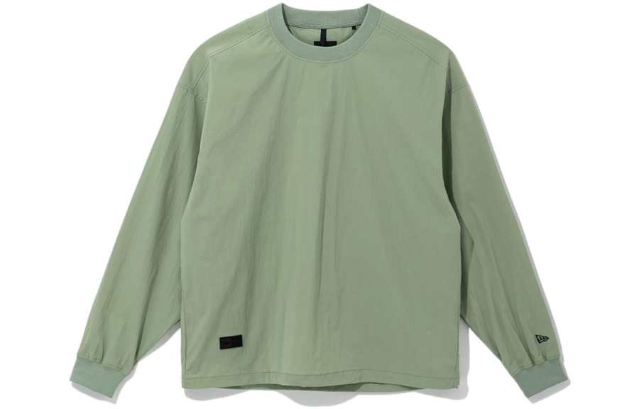New Era Sweatshirts Unisex Olive Green Crew Neck Moderate Regular