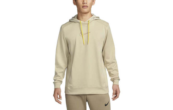 Nike Nike Sweatshirts Men's Beige Hooded Moderate Regular