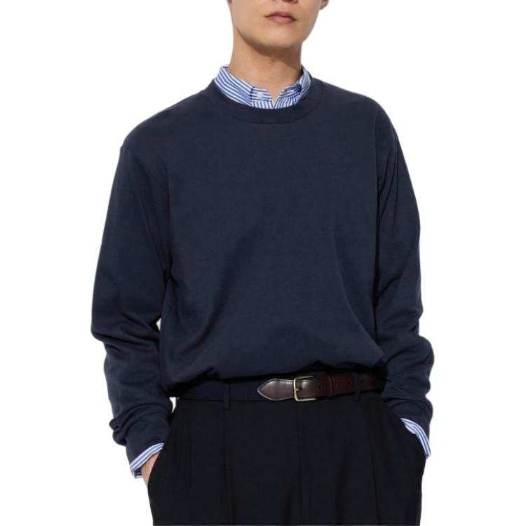 UNIQLO T Shirt Unisex Navy Blue