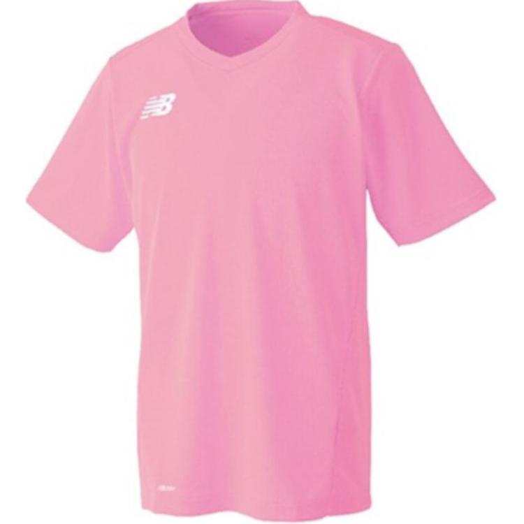 New Balance New Balance T Shirts Men's Pink Crew Neck Moderate Other