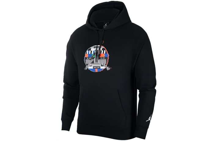 Jordan Jordan Sweatshirts Men's Black Hooded Moderate Other
