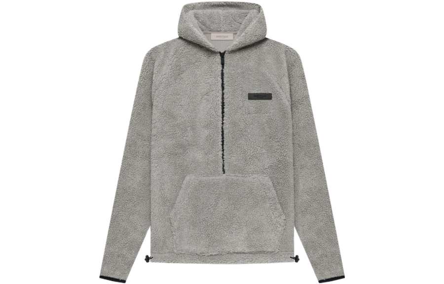 Fear Of God Essentials Polar Fleece Half Zip Hoodie