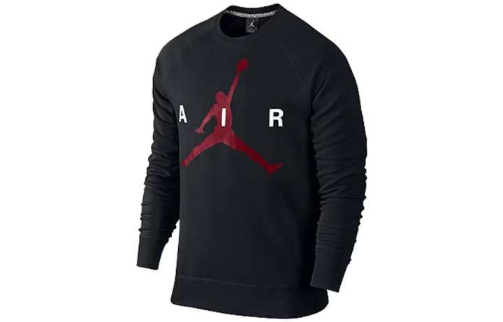 Jordan Jordan Jumpman Graphic Brushed Crewneck