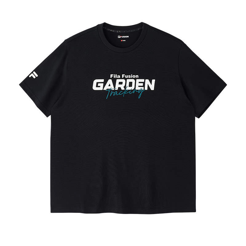 FILA FUSION T Shirt Men's Jet Black