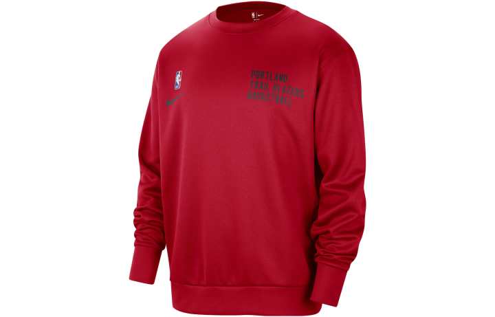 Nike Nike Portland Trail Blazers Spotlight Men's Nike Dri FIT Nba Crew Neck Sweatshirt