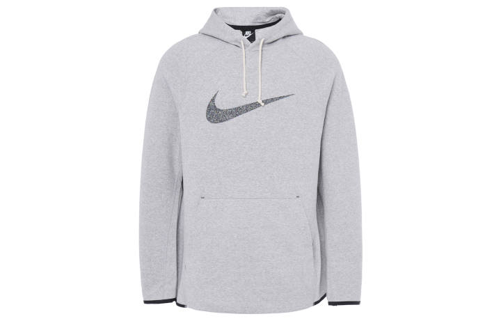 Nike Nike Sweatshirts Men's Gray Hooded Moderate Regular