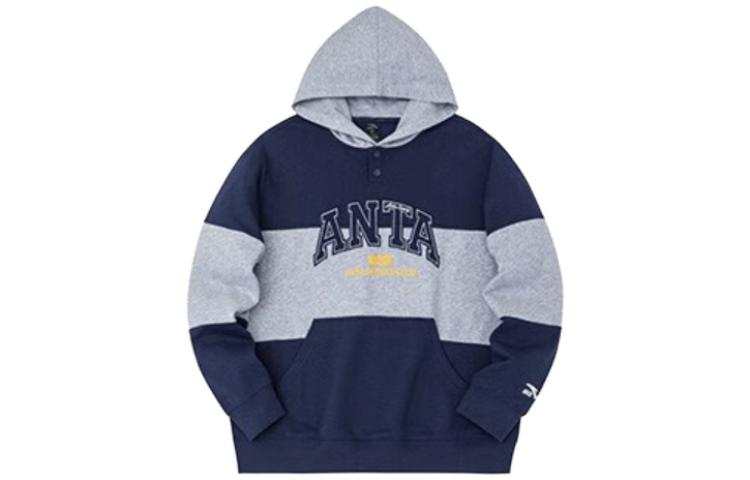 Anta Life Collection Sweatshirt Unisex Dark Navy Blue