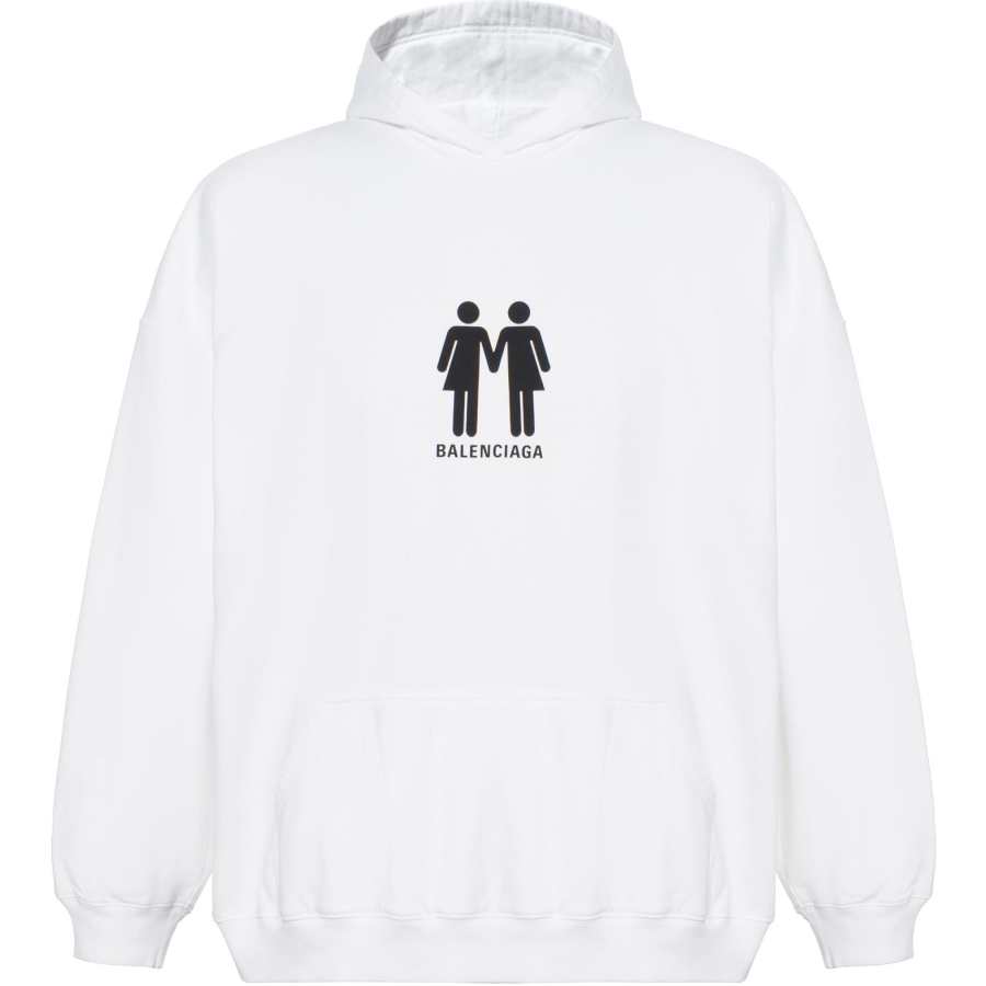 Balenciaga printed hoodie