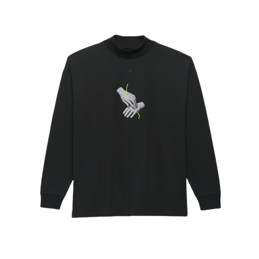 Adidas Adidas T Shirts Unisex Black Crew Neck Straight Fit