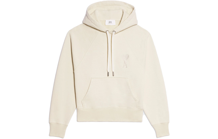 AMIPARIS Ami Paris Ami De Coeur Tonal Heart Pullover