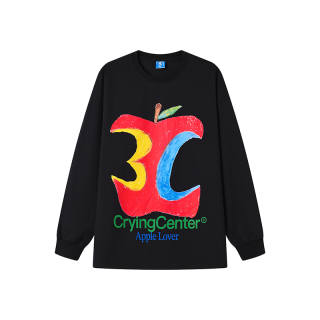 Crying Center Long Sleeved T Shirt Unisex